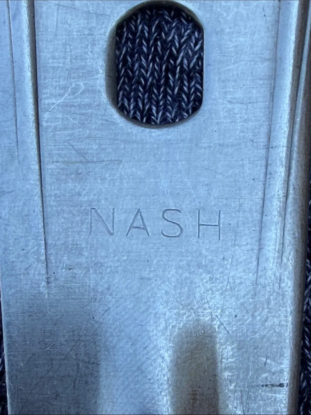 Vintage NASH 15” Stainless Steel Perforated Skimmer Spoon – Made in USA